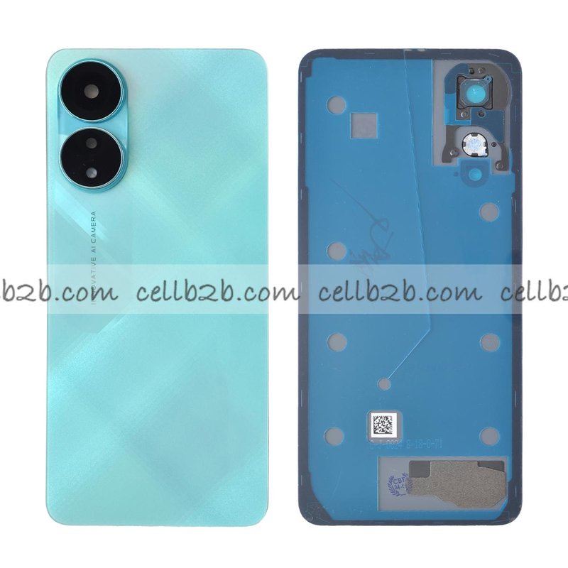 Tapa Trasera para OPPO A78 4G Verde CON LENTE