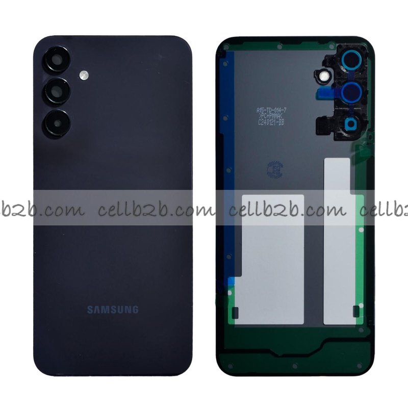 Tapa Trasera para Samsung A15 4G A155F Negra CON LENTE