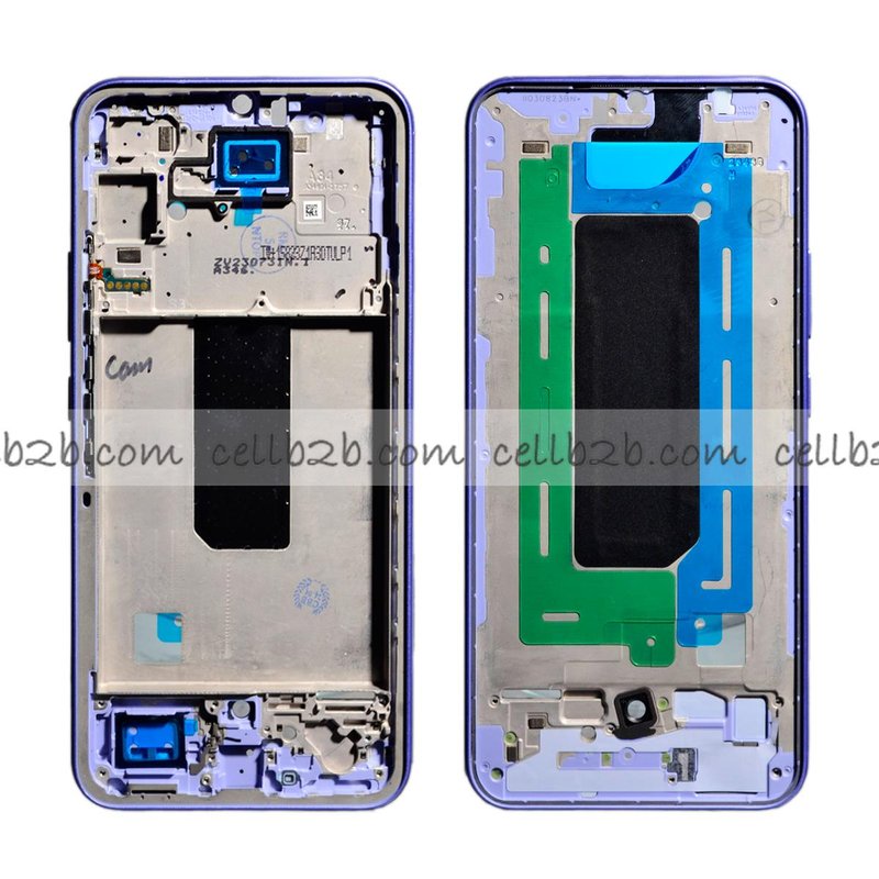 Carcasa Frontal para Samsung A34 5G A346B Lila