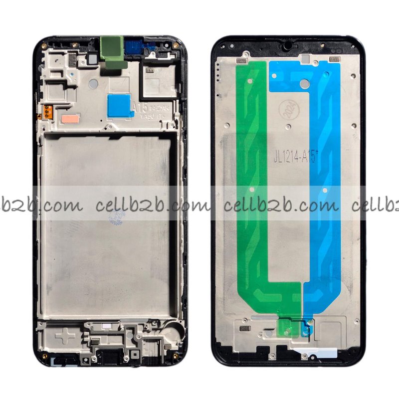 Carcasa Frontal para Samsung A15 4G A155F Negra