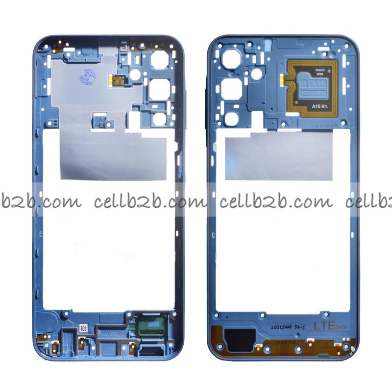 Carcasa Trasera para Samsung A15 4G A155F Azul