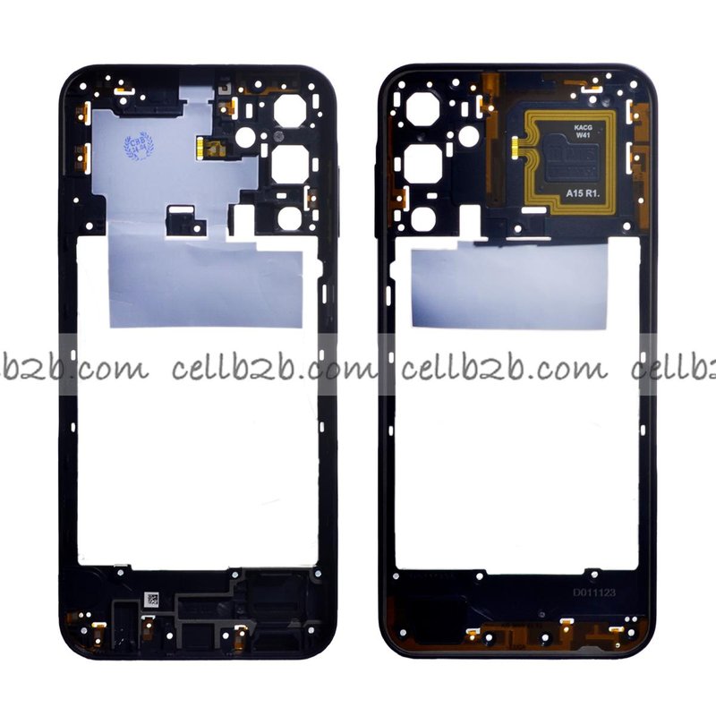 Carcasa Trasera para Samsung A15 5G A156B Negra