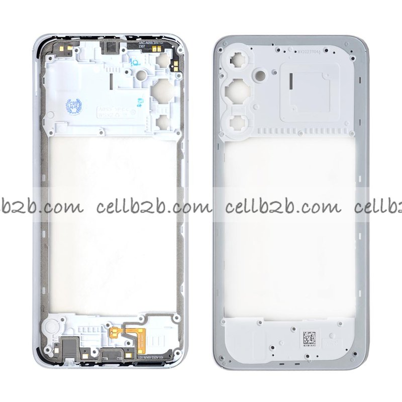 Carcasa Trasera para Samsung A05S A057F Plateada