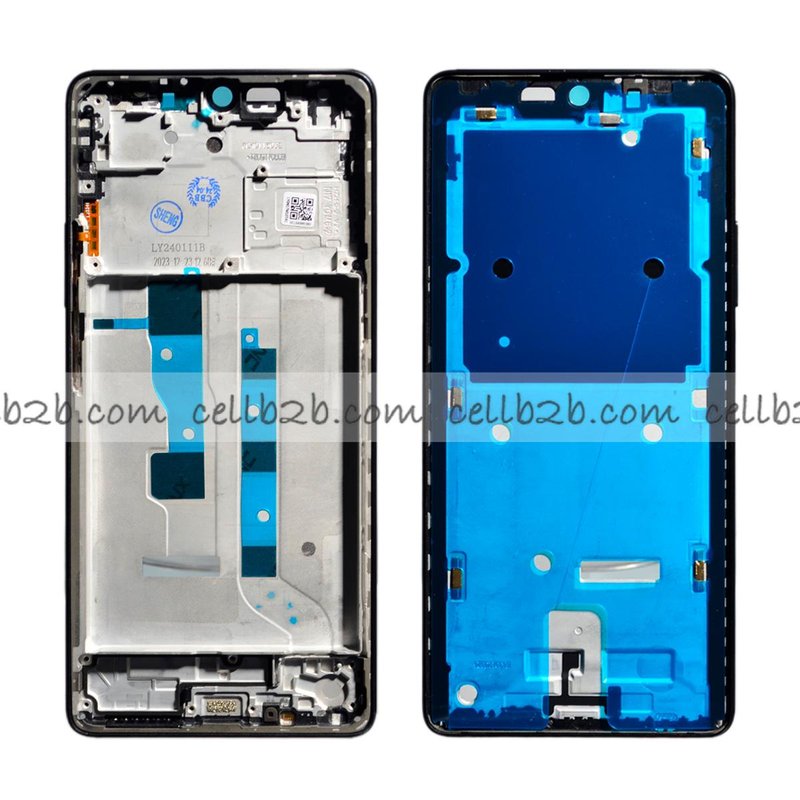 Carcasa Frontal para Xiaomi Redmi Note 13 5G Negra Original