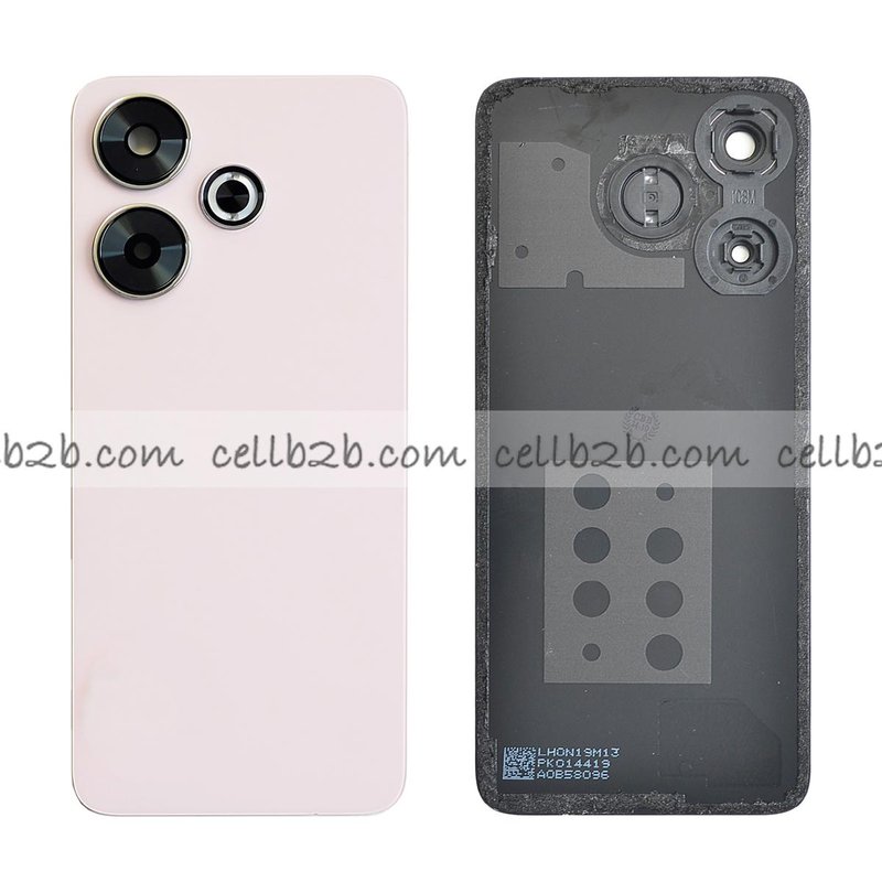 Tapa Trasera para Xiaomi Redmi 13 Rosa ORI CON LENTE