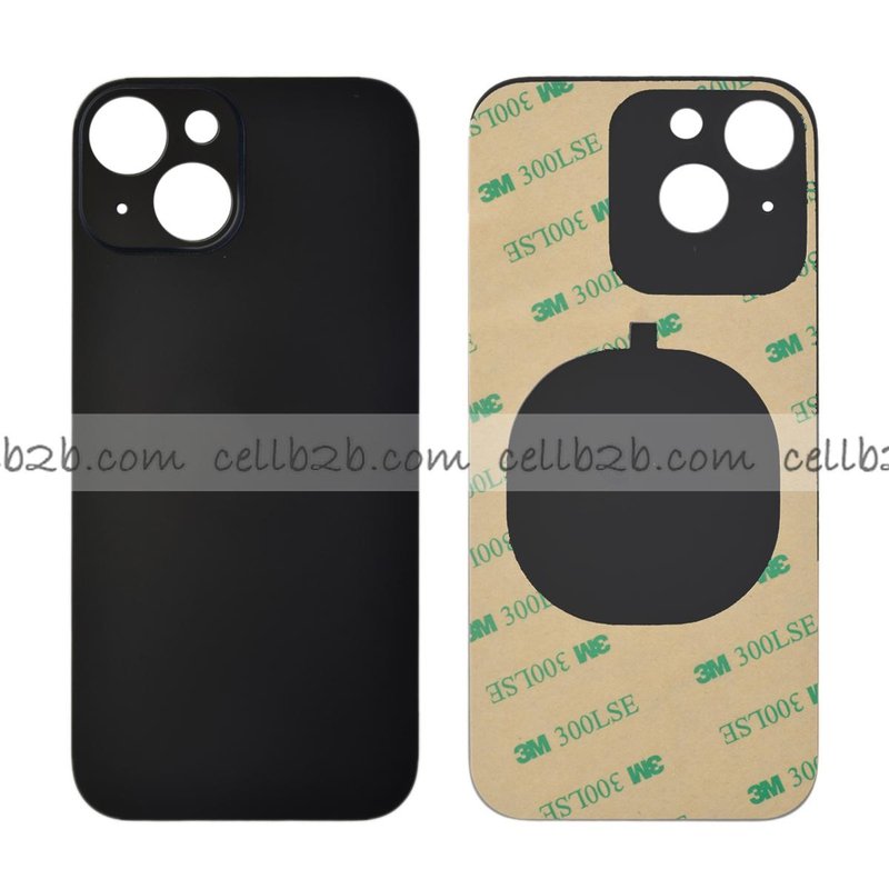 Tapa Trasera Cristal para iPhone 15 Negra