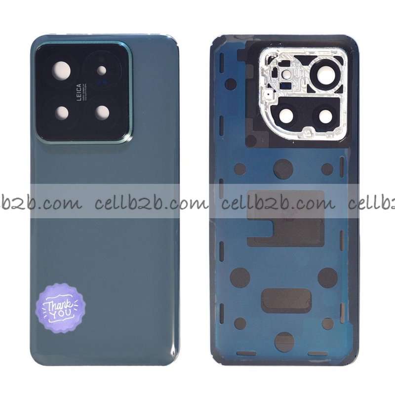 Tapa Trasera para Xiaomi Mi 14 Pro 5G  Verde CON LENTE