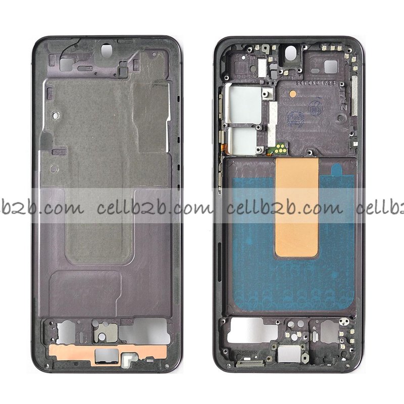 Carcasa Frontal para Samsung S23 5G S911B Negra