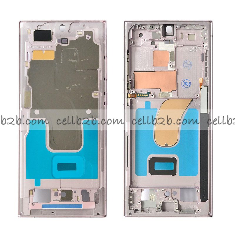 Carcasa Frontal para Samsung S23 Ultra 5G S918B Lila
