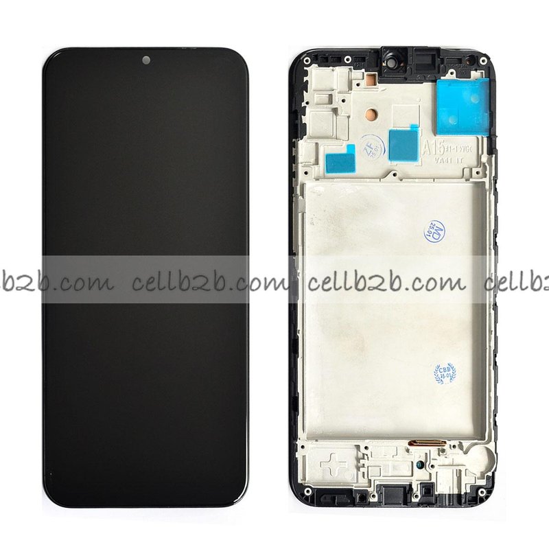 Pantalla Samsung Galaxy A15 4G A155F / A15 5G A156B Negra con Marco Completa Incell
