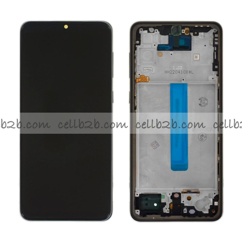 Pantalla Samsung Galaxy A33 5G A336B OLED Negra Con Marco Completa