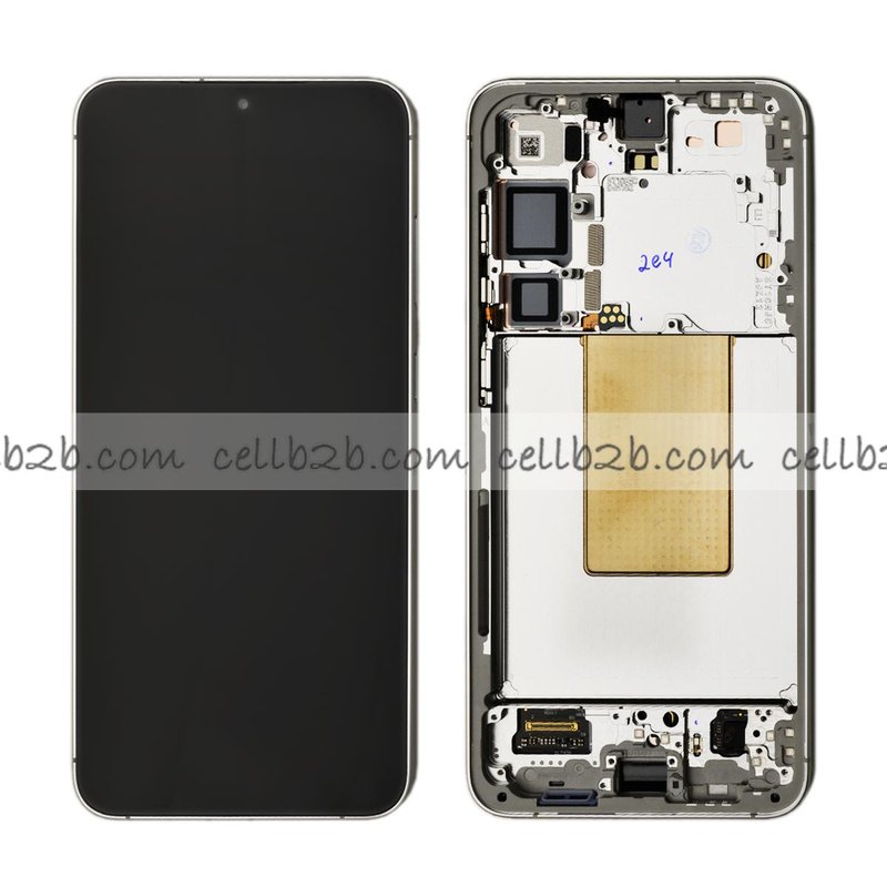 *Pantalla Samsung Galaxy S24 Plus S926 Gris CON MARCO Original LCD+Táctil SERVICE PACK (Asmbld)
