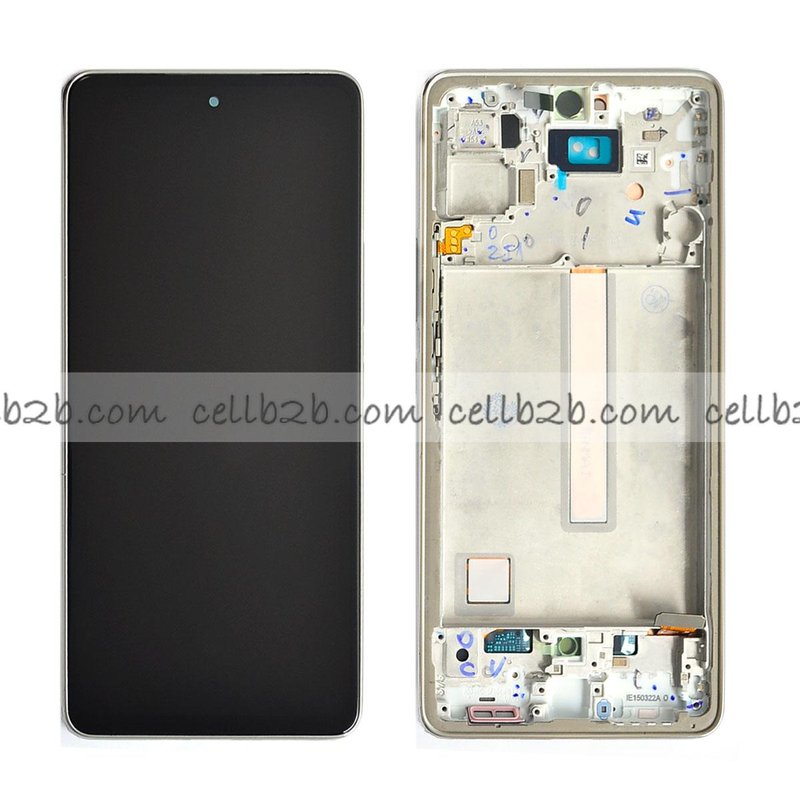 Pantalla Samsung Galaxy A53 5G A536B OLED Blanca Con Marco Completa