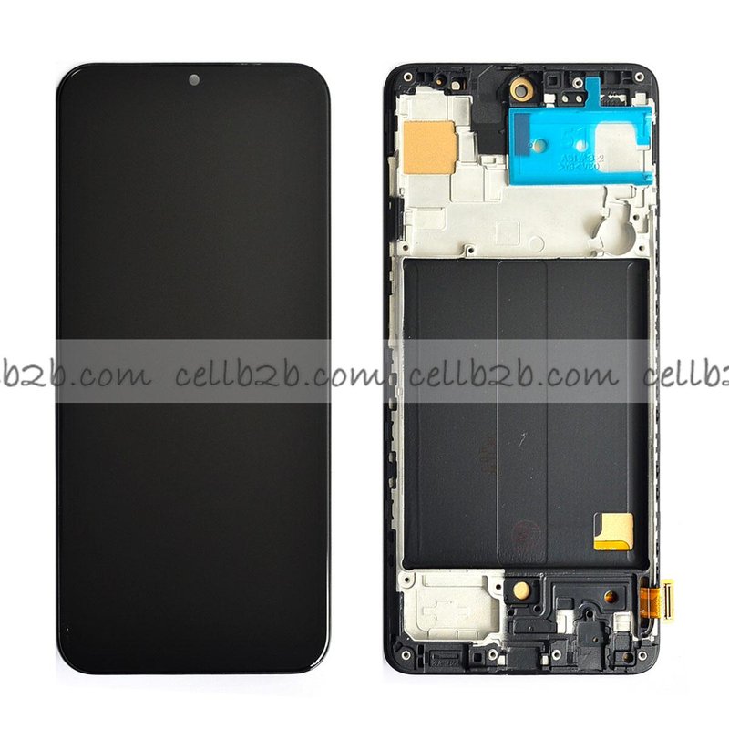 Pantalla Samsung Galaxy A51 A515 Negra con Marco Completa Incell