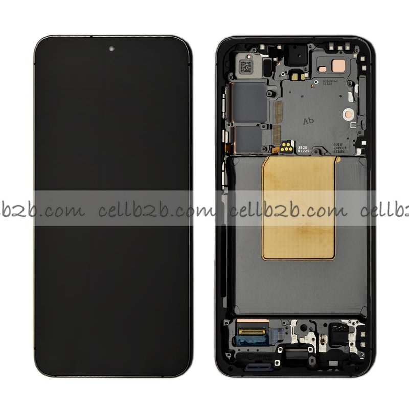 *Pantalla Samsung Galaxy S24 S921 Negra CON MARCO Original LCD+Táctil SERVICE PACK (Asmbld)