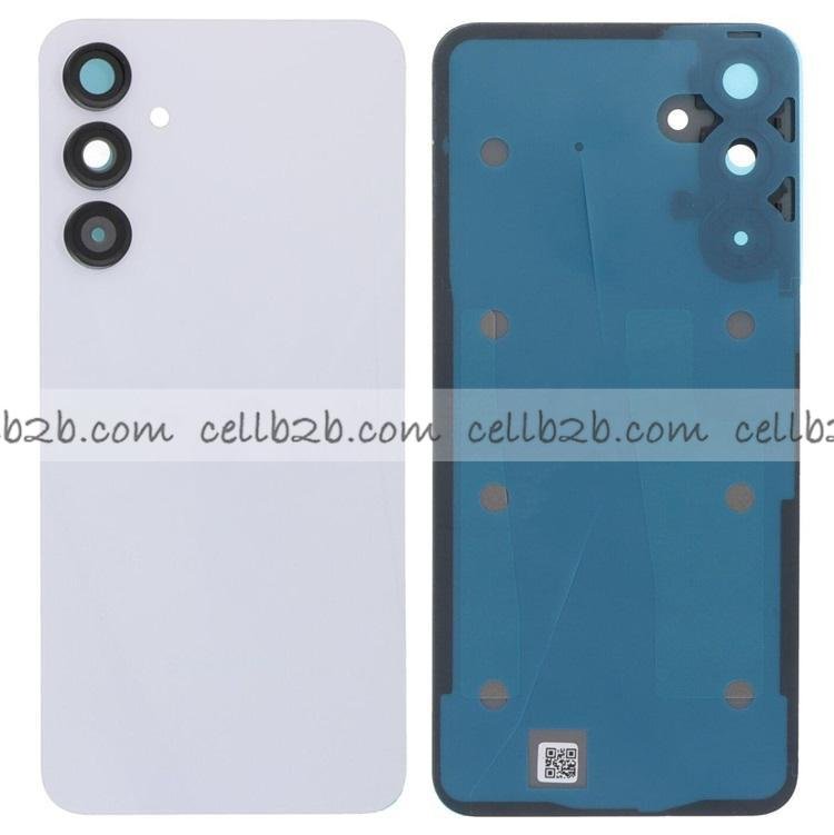 Tapa Trasera para Samsung A16 5G A166B Gris Claro CON LENTE