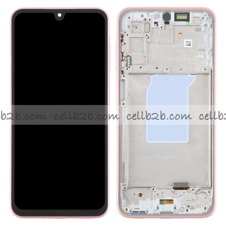 *Pantalla Samsung Galaxy A26 5G A266 Rosa con Marco Completa Original SERVICE PACK