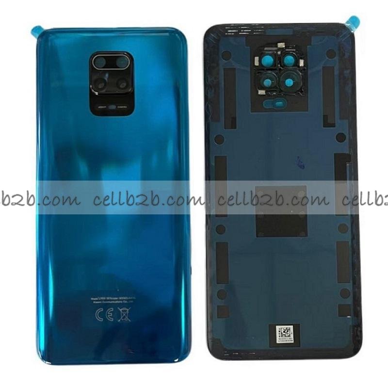 Tapa Trasera Xiaomi Redmi Note 9S / Note 9 Pro Azul CON LENTE
