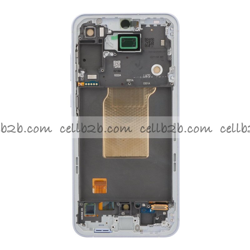 *Carcasa Frontal para Samsung A55 5G A556 Azul SERVICE PACK