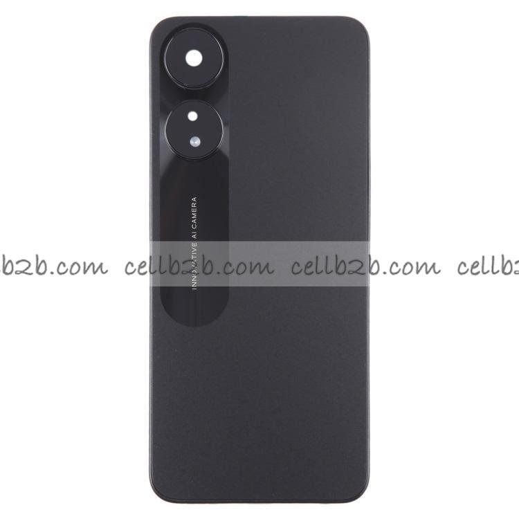Tapa Trasera para OPPO A58 4G Negra ORI CON LENTE