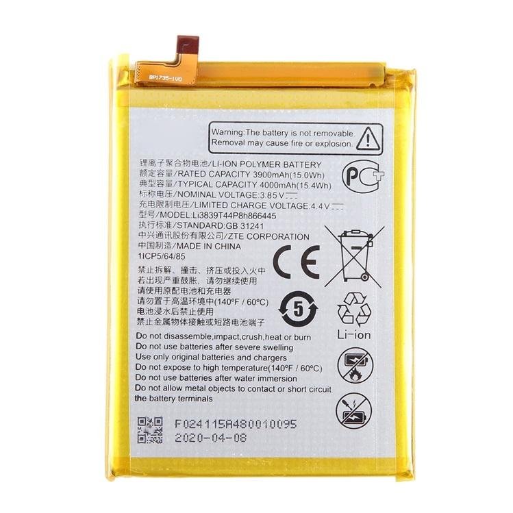 Batería Li3839T44P8h866445 para ZTE A72 5G (7540N) / Blade A52 Lite / Blade A71 (A7030)