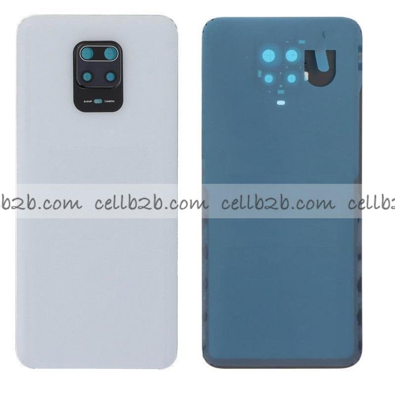 Tapa Trasera Xiaomi Redmi Note 9S / Note 9 Pro Blanca CON LENTE