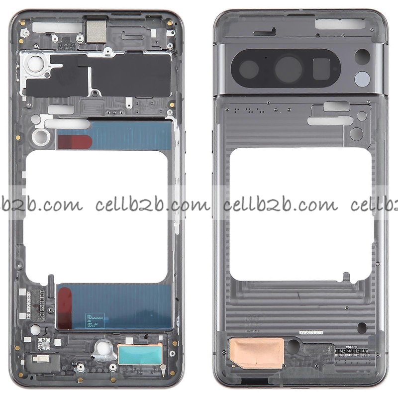 Carcasa Trasera para Google Pixel 8 Pro 5G Negra ORI