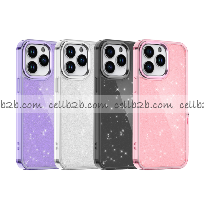 Funda con Purpurina para iPhone 16 Pro