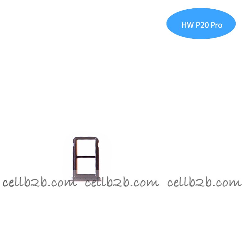 Bandeja de la Tarjeta SIM para Huawei P20 Pro Negra