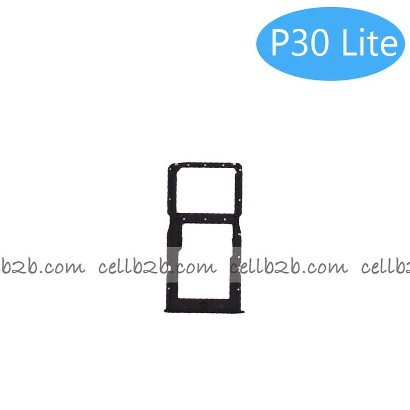 Bandeja de la Tarjeta SIM para Huawei P30 Lite Negra