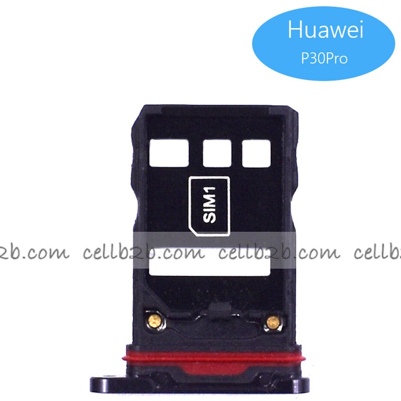 Bandeja de la Tarjeta SIM para Huawei P30 Pro Negra