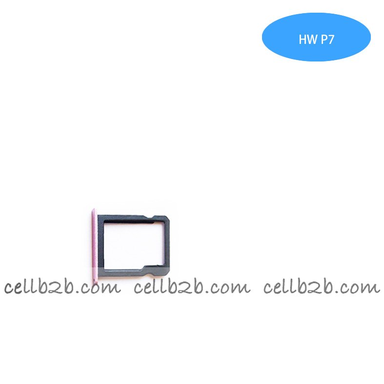 Bandeja de la Tarjeta SIM para Huawei P7 Rosa