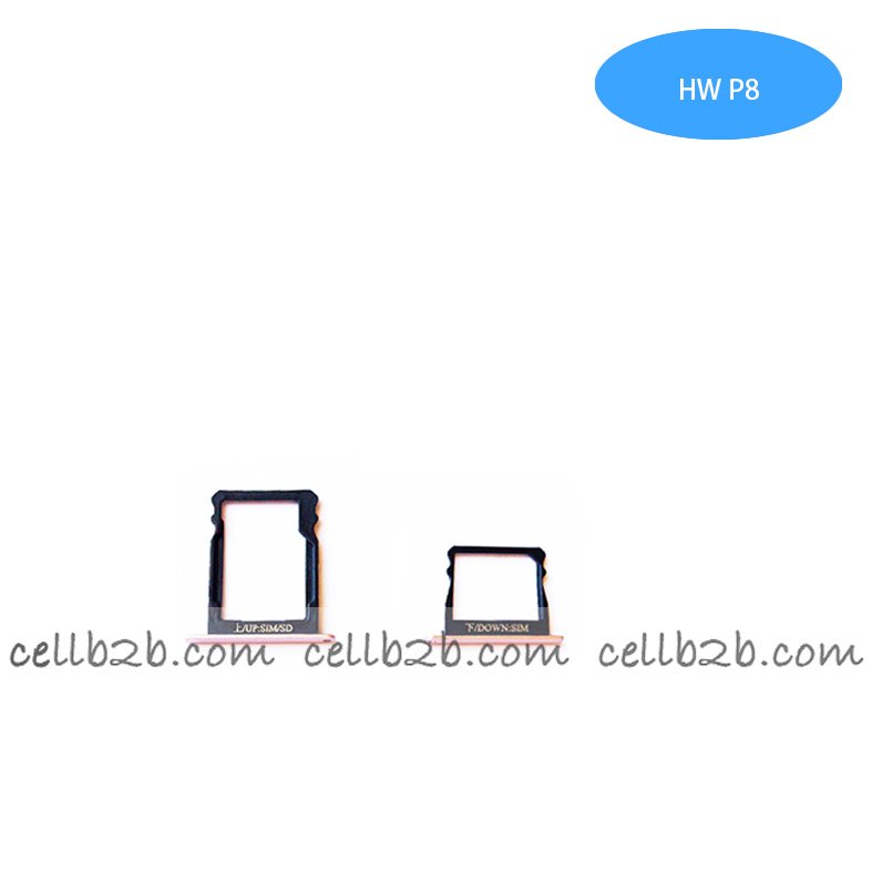 Bandeja de la Tarjeta SIM para Huawei P8 Rosa