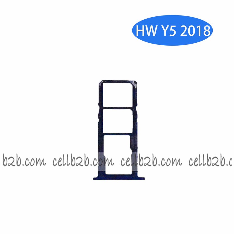 Bandeja de la Tarjeta SIM para Huawei Y5 2018 Azul