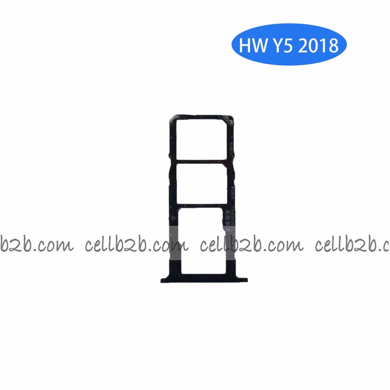 Bandeja de la Tarjeta SIM para Huawei Y5 2018 Negra