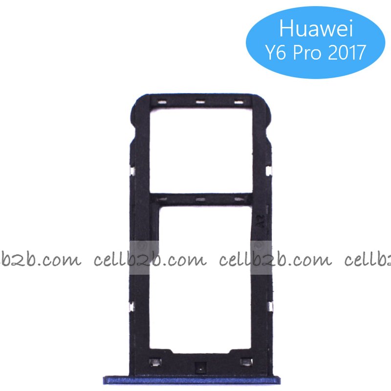 Bandeja de la Tarjeta SIM para Huawei Y6 Pro 2017 Azul