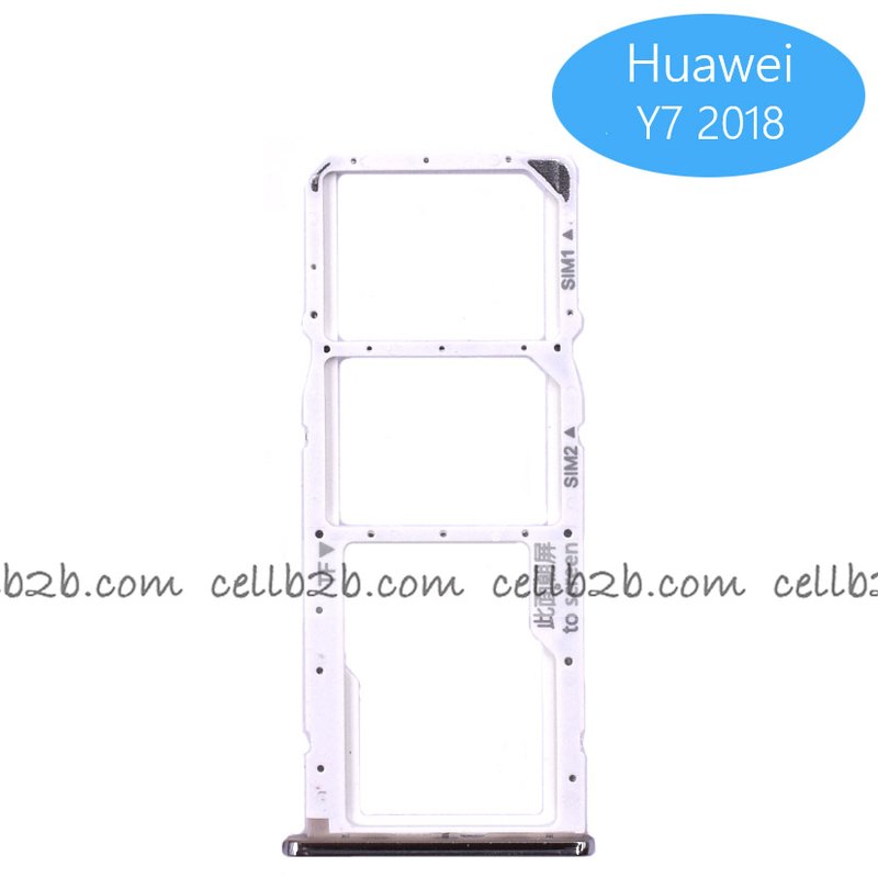 Bandeja de la Tarjeta SIM para Huawei Y7 2018 Dorada