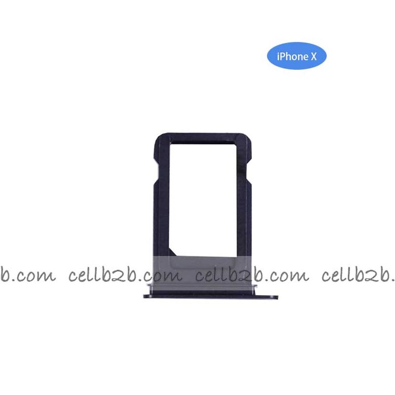 Bandeja de la Tarjeta SIM para iPhone X Negra
