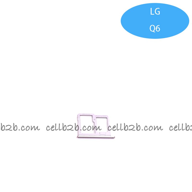 Bandeja de la Tarjeta SIM para LG Q6 Dorada