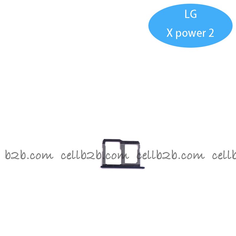 Bandeja de la Tarjeta SIM para LG X Power 2 Gris