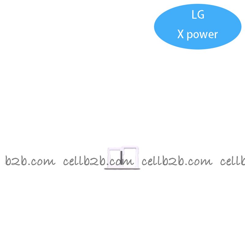 Bandeja de la Tarjeta SIM para LG X Power Blanco