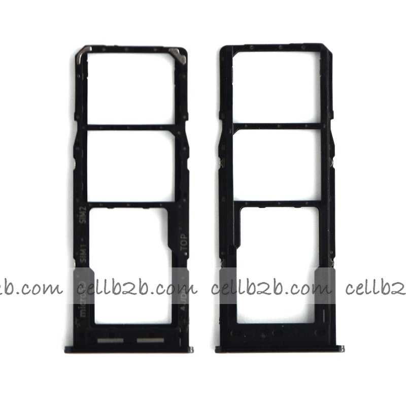 Bandeja de la Tarjeta SIM para Samsung A04S A047F Negro