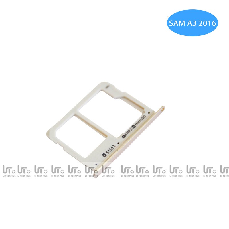 Bandeja de la Tarjeta SIM para SAMSUNG SM-A310F GALAXY A3 (2016)/SM-A510F GALAXY A5 (2016) Dorada