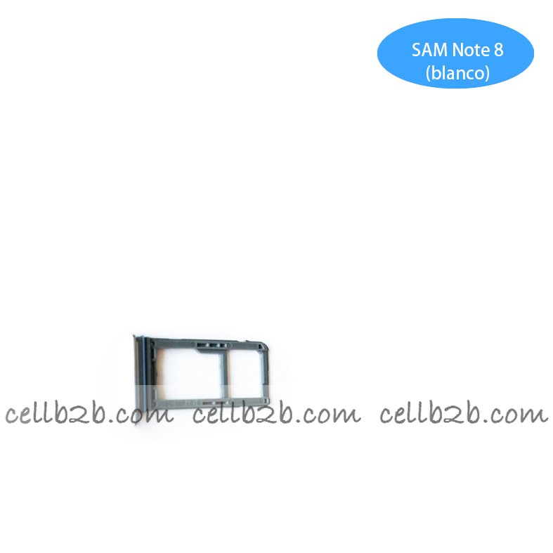 Bandeja de la Tarjeta SIM para SAMSUNG Note 8 Blanca