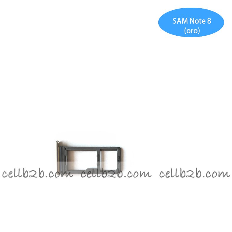 Bandeja de la Tarjeta SIM para SAMSUNG Note 8 Dorada