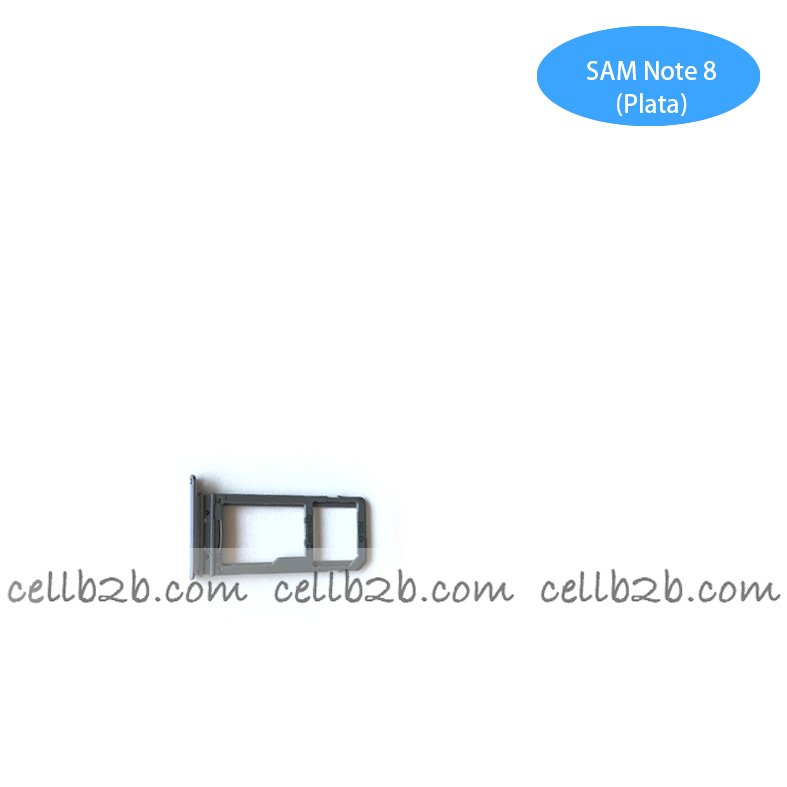 Bandeja de la Tarjeta SIM para SAMSUNG Note 8 Gris