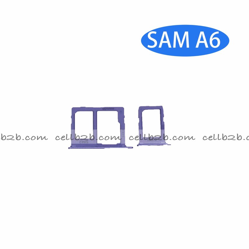 Bandeja de la Tarjeta SIM para Samsung SM-A600F GALAXY A6 (2018) Gris