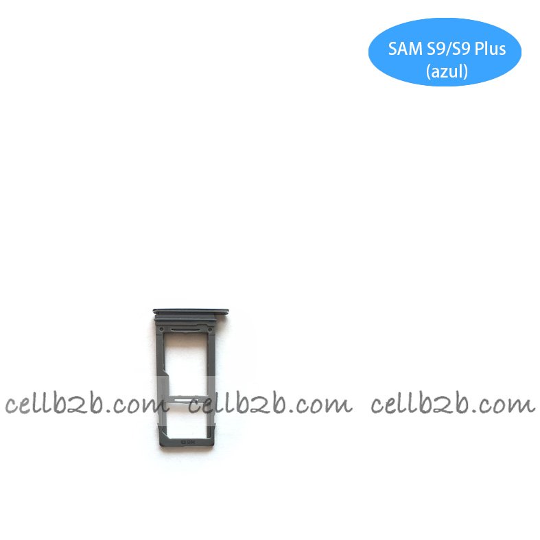 Bandeja de la Tarjeta SIM para Samsung SM-G960 GALAXY S9 / SM-G965 GALAXY S9 PLUS Azul