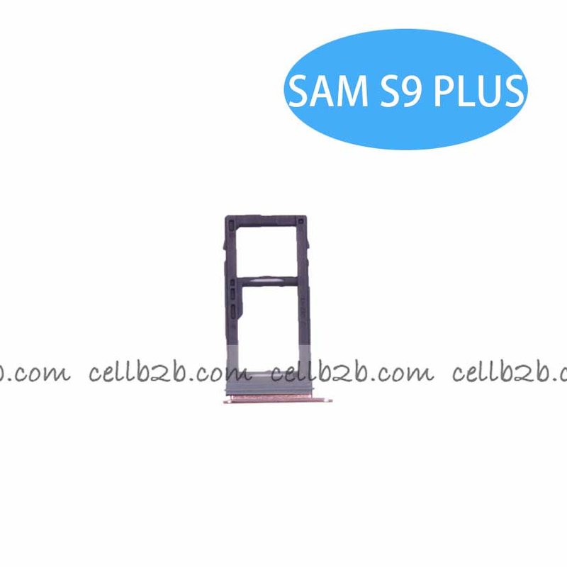 Bandeja de la Tarjeta SIM para Samsung SM-G960 GALAXY S9 / SM-G965 GALAXY S9 PLUS Rosa