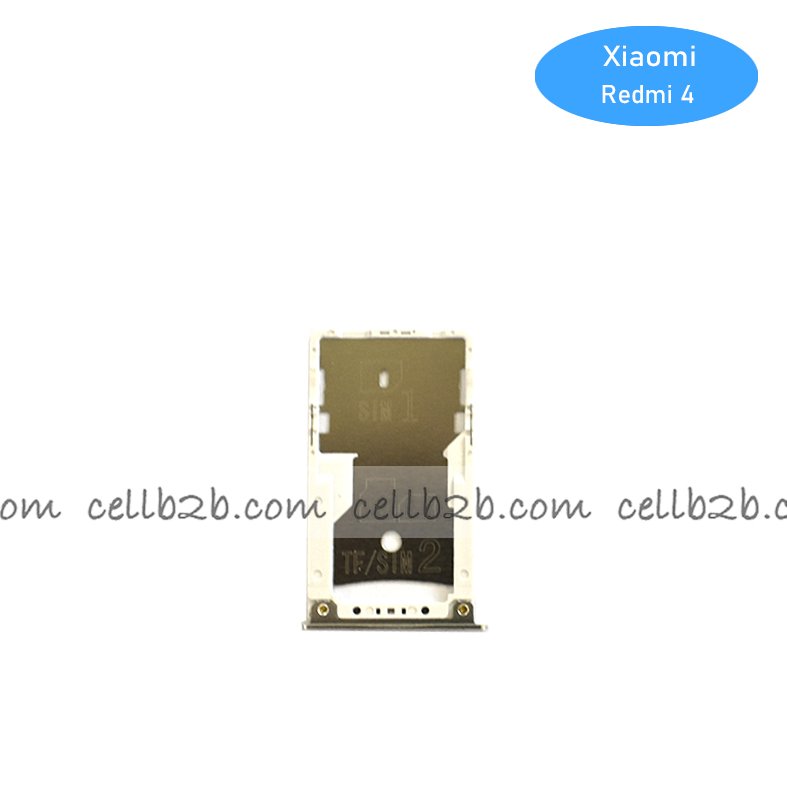 Bandeja de la Tarjeta SIM para Xiaomi Redmi 4 Blanca